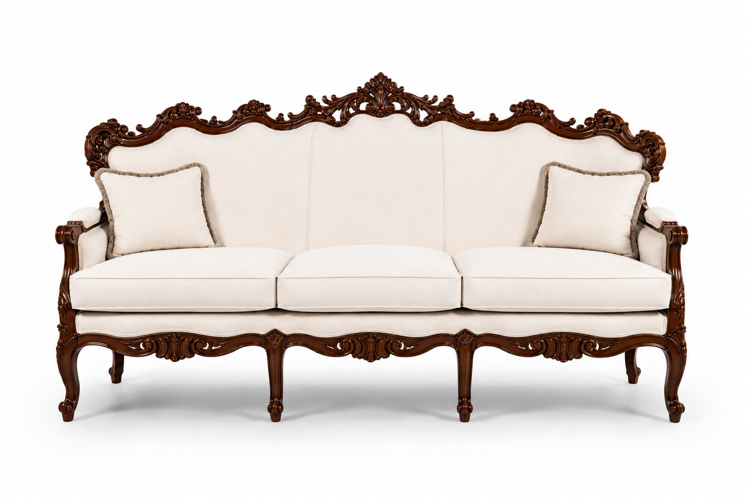 Luxury Handmade French Country Sofa Set | Vintage Furniture| Bespoke Antique photo 7