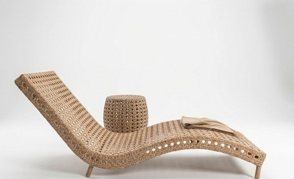 Wicker Beach Chair and Side Table Set | Bespoke Outdoor Lounger Furniture photo 10