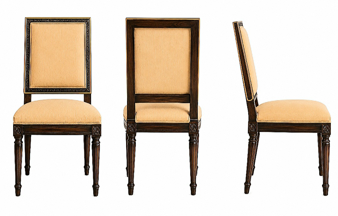Hand-Carved Teak Wood Dining Table Set, Luxury Solid Wood Furniture, Custom Seating Options photo 2